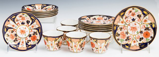 Seventeen Piece Partial Dessert Service, c. 1900, by (1 of 1)