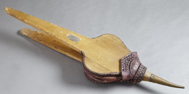 Large French Blacksmith's Bellows, early 20th c., H.- (1 of 2)