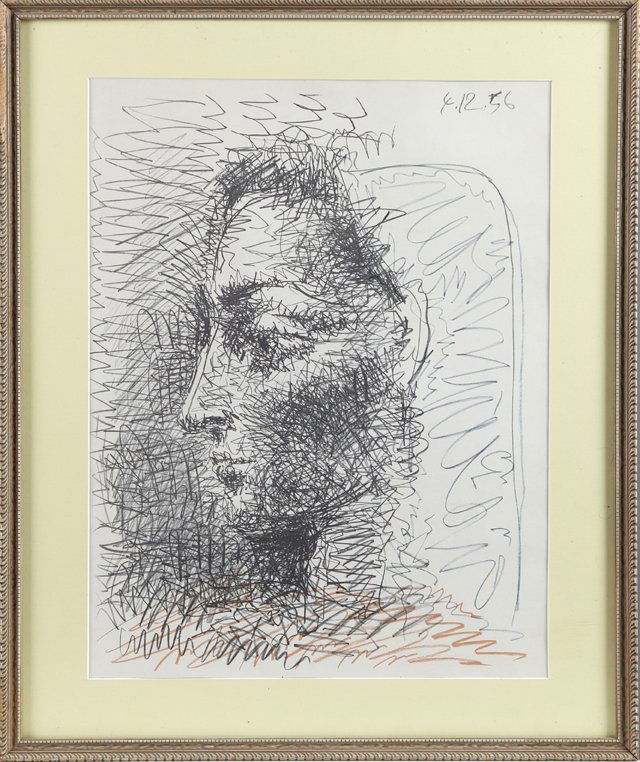 Pablo Picasso (1881-1973), "Portrait de Jacqueline," (1 of 1)