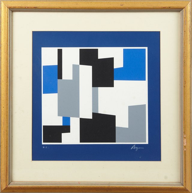 Yaakov Agam (1928- ), "Geometric Composition," 20th c., (1 of 1)