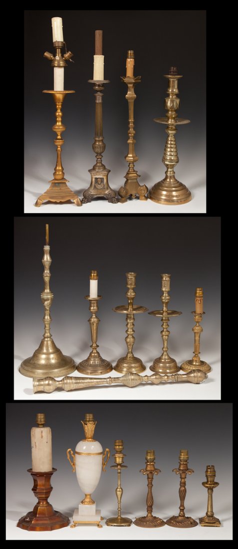 Group of Fifteen Pieces of French Lighting, 19th and (1 of 4)