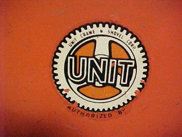 Model Toys Unit crane original conditon. - 2