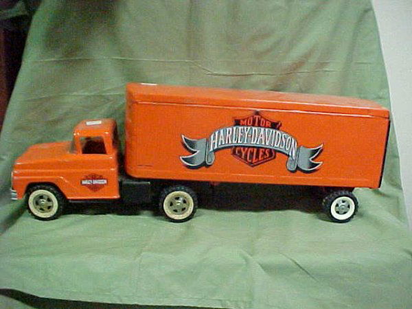 harley davidson toy semi truck
