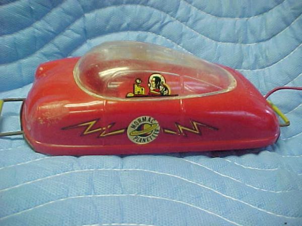 Mormac Planeteer space ship battery operated.