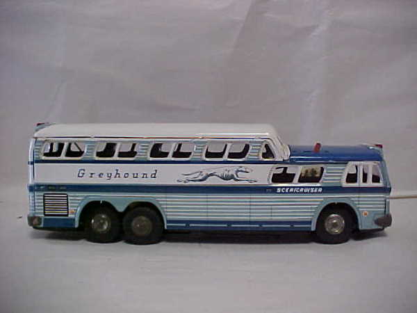 vintage greyhound bus toy