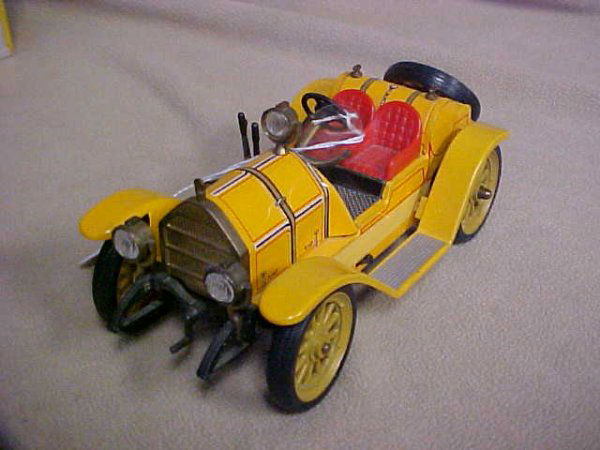 Schuco #1225 Mercer car w/box.: Schuco #1225 Mercer car w/box. New condition. Measures 7-1/2"long x 3-1/4"tall x 3-1/2"wide.