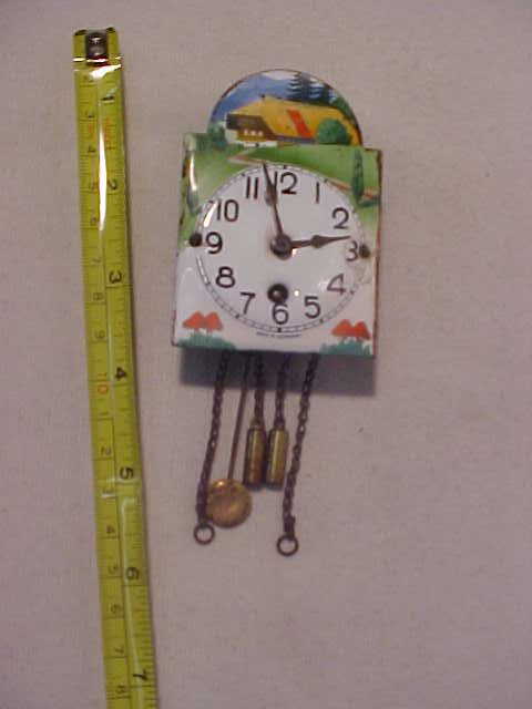 Early Porcelain Clock Made in Germany: Early Porcelain Clock Made in Germany