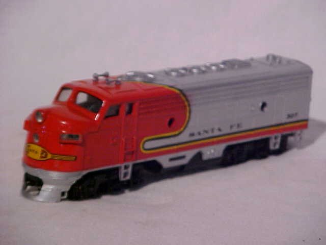 bachmann santa fe 307 train set