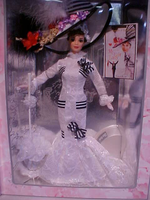 1995 "Eliza Doolittle" Hollywood legends Barbie: 1995 "Eliza Doolittle" Hollywood legends Barbie. My Fair Lady. Still in original box. Measures 11 1/2" tall