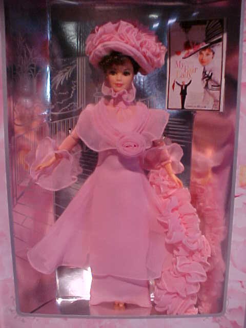 1995 "Eliza Doolittle" Hollywood legends Barbie: 1995 "Eliza Doolittle" Hollywood legends Barbie. My Fair Lady. Still in original box. Measures 11 1/2" tall