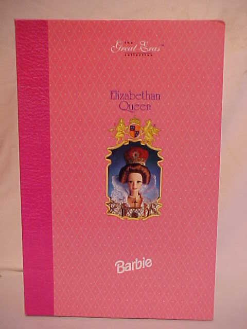 1994 Elizabethan Queen Barbie by Mattel: 1994 Elizabethan Queen Barbie by Mattel. Great eras collection. Still in original box. Measures 11 1/2" tall