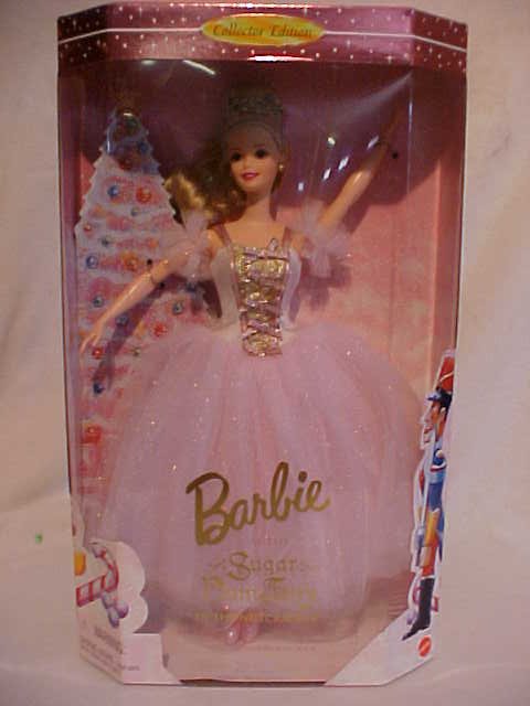 1996 Sugar Plum Fairy Barbie by Mattel: 1996 Sugar Plum Fairy Barbie by Mattel. First edition classic ballet series. Still in original box. Measures 11 1/2" tall
