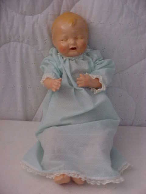 Early Effanbee doll: Early Effanbee doll. Measures 21" tall