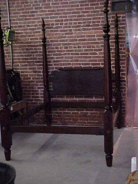 Solid cherry poster bed