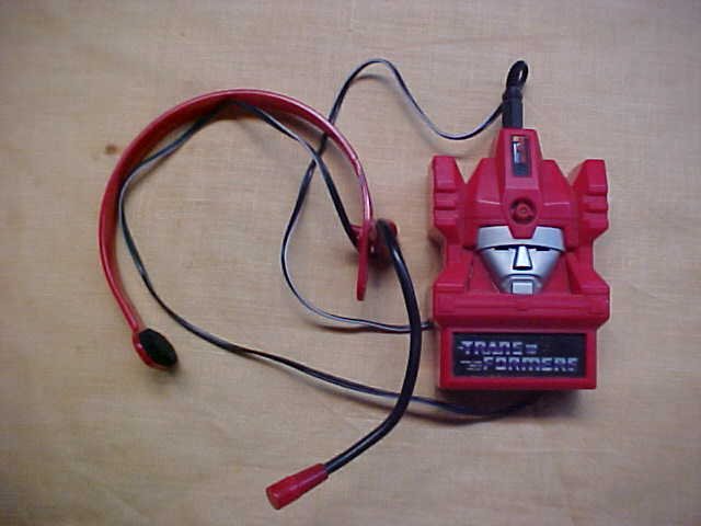 Transformer head set w/speaker: Transformer head set w/speaker