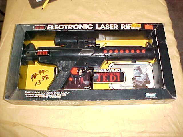 1983 Star Ward electronic Lazer rifle.: 1983 Star Ward electronic Lazer rifle.
