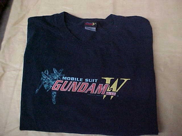 XL Gundam Wing shirt mobile suit: XL Gundam Wing shirt mobile suit