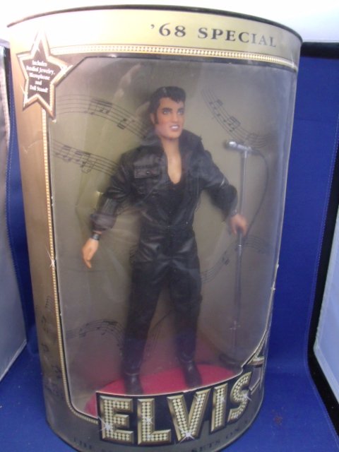 12" tall '68 Special Elvis Doll by Hasbro: 12" tall '68 Special Elvis Doll by Hasbro. Still in original box.