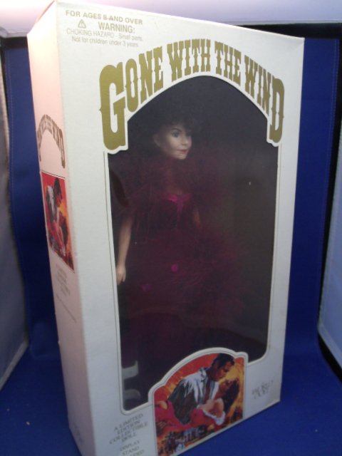 12" tall Gone with the Wind Scarlett Doll: 12" tall Gone with the Wind Scarlett Doll. Still in original box.