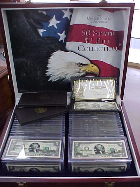 50 State 2 dollar bills collection (3 are Georgia): 50 State 2 dollar bills collection (3 are Georgia)