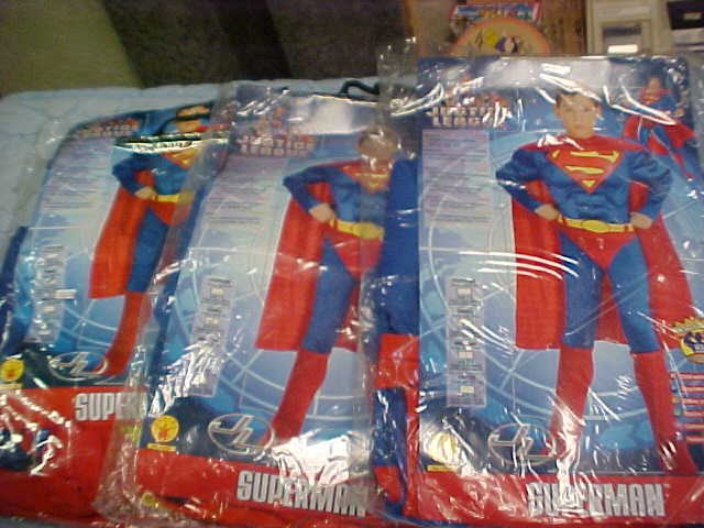Lot of 3 kid's small superman costumes: Lot of 3 kid's small superman costumes