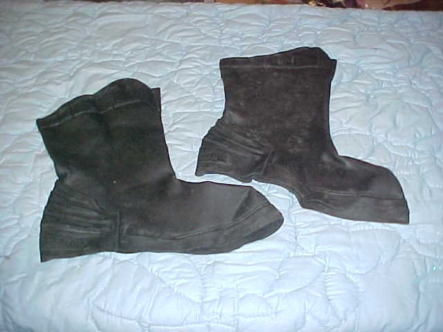 4 sets of batman boot slips: 4 sets of batman boot slips