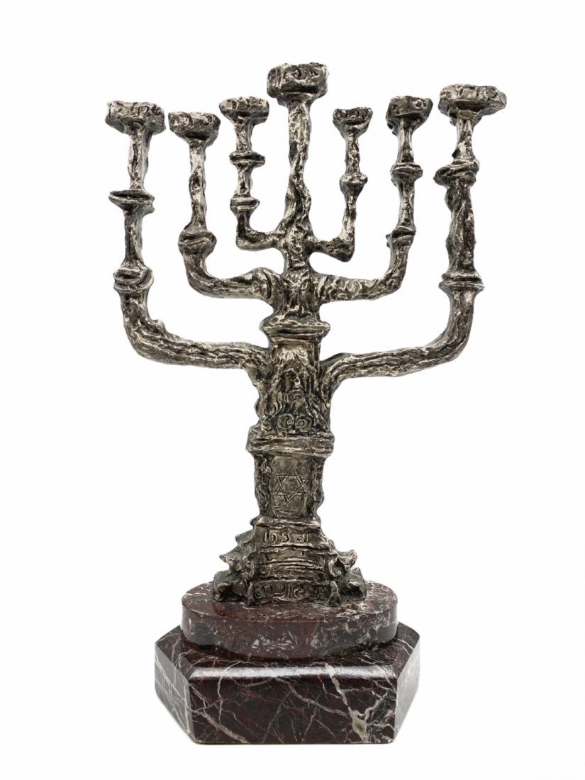 Salvador DalÃ­ (Spanish, 1904-1989) Peace Menorah (1 of 3)