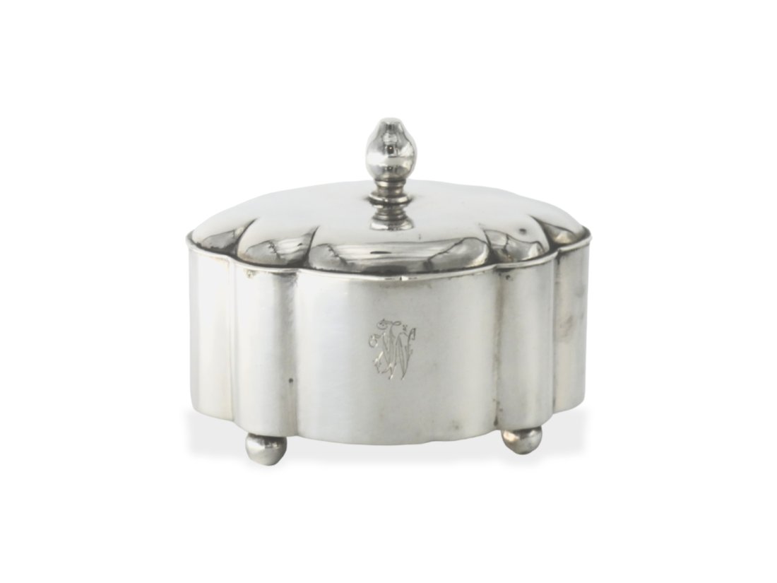 A Silver Etrog Box, Germany, Circa 1920 (1 of 3)