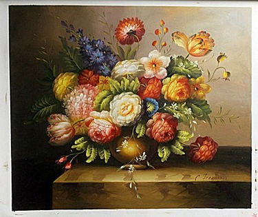 Original Oil On Canvas Signed C Freeman Nov 28 2014 Buy Art