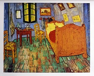 Lithograph Van Gogh Bedroom at Aries - Vincent Van Gogh: Lithograph Van Gogh Bedroom at Aries After Vincent Van Gogh; size approx. 11 1/2 x 13 1/2 in.