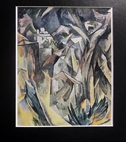 Lithograph - Georges Braque: Lithograph After Georges Braque; size approx. 14 x 12 in.