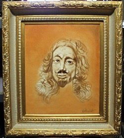 "Earl" Original Oil Painting By William Verdult: Original, Oil Painting on Canvas, Hand Signed by the artist, Approxiamtely 35" x 31" In. William Johaunes Verdult, (Born: April 7, 1939 in the Dutch town of Putte, Netherlands.) known as the “Dutch