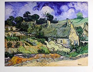 Lithograph - Vincent Van Gogh: Lithograph After Vincent Van Gogh; signed, size approx. 12 x 14 in.