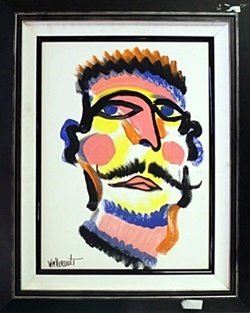 Compare - Original Oil Painting by William Verdult: Original, Oil Painting on Canvas, Hand Signed by the artist, Size Approx. 18" x 24" in. Reg No. 7799