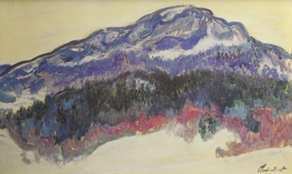 Lithograph - Claude Monet: Lithograph After Claude Monet; , plate signed, size approx. 14 x 11 in. Oscar-Claude Monet (14 November 1840 – 5 December 1926) was a founder of French Impressionist painting, and the most con