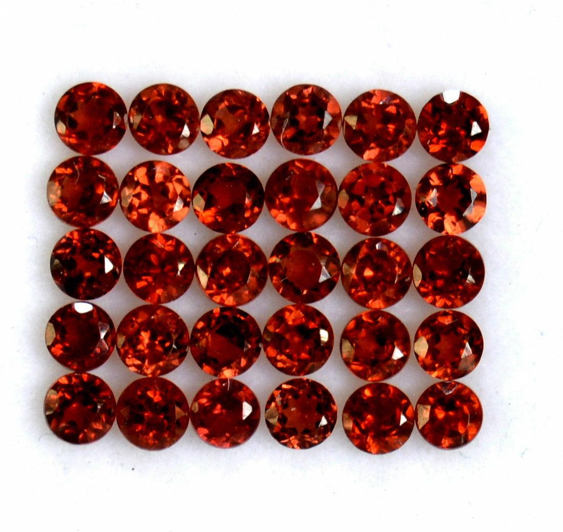 Red Garnet Round Cut 4x4mm Loose Gemstone 100 Pieces: GEMSTONE - GARNET , SHAPE - ROUND , SIZE - 4X4 MM , QUANTITY - 100 PIECES , WEIGHT - 48.00 Cts. , COLOR - RED , NATURAL/LAB CREATED - NATURAL , TREATMENT - NONE , CUT GRADE - EXCELLENT , COUNTRY OF OR