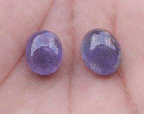 Tanzanite Gemstone 9x12x6mm Oval Cabochon Loose 2 (1 of 2)