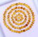Natural Yellow Citrine 2.5 MM Round Cut Loose Gemstone - 2