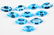 Natural Blue Topaz 6x3 MM Marquise Cut Loose Gemstone