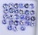 Natural Voilet Tanzanite 3 MM Round Cut Loose Gemstone - 2