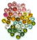 Natural Multi Color Tourmaline 3 MM Round Cut Loose Lot