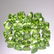 Natural Green Peridot 6x6 MM Cushion Cut Loose Gemstone - 3