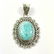 Beautiful Natural Larimar Handmade 92.5 Sterling Silver - 2