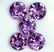 Natural Purple Amethyst 11 MM Round Cut Loose Gemstone - 3