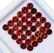 Natural Red Garnet 5 MM Round Cut Loose Gemstone Lot - 3