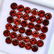 Natural Red Garnet 5 MM Round Cut Loose Gemstone Lot - 4