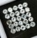 Natural White Topaz 4 MM Round Cut Loose Gemstone Lot - 2