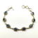 NATURAL TANZANITE 92.5 STERLING SILVER BRACELET