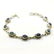 NATURAL TANZANITE 92.5 STERLING SILVER BRACELET - 2