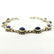 NATURAL TANZANITE 92.5 STERLING SILVER BRACELET - 3